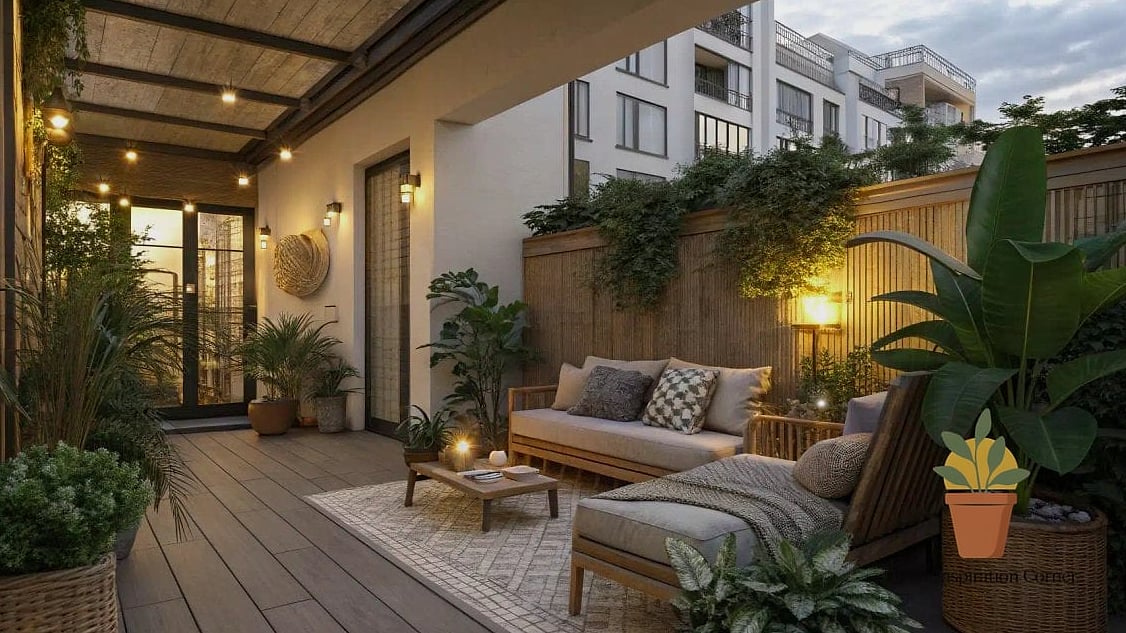 Outdoor-Safe Area Rug Layering