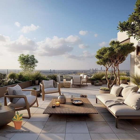 27 Penthouse Terrace Ideas Designs You Need to See Right Now 2 Outdoor Sectional with Weatherproof Cushions