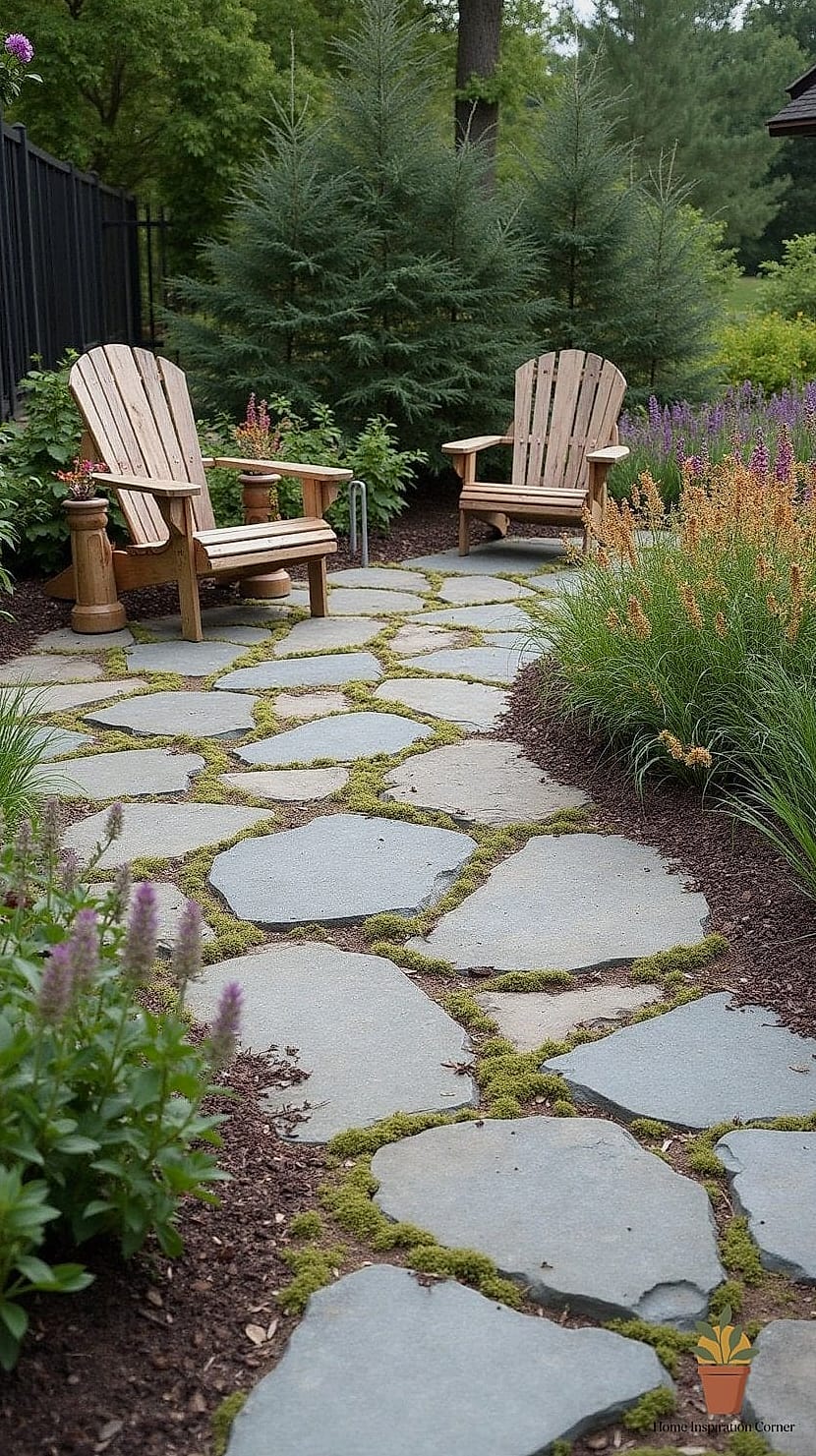 The Overgrown Side Yard That Became a Dining Nook