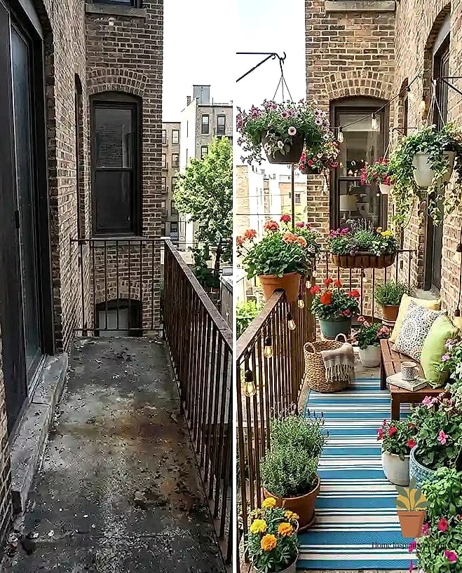 Overgrown, Untamed Plants Get Organized into a Vertical Garden