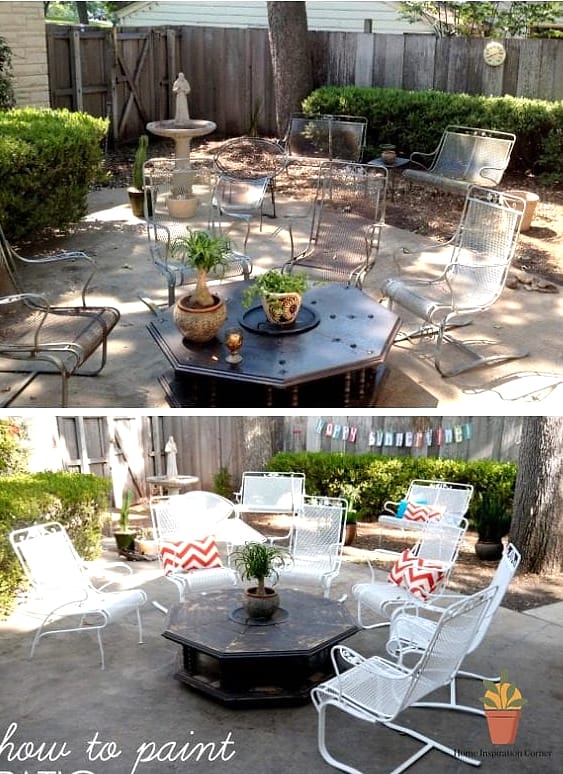Paint the Base a Bold Color