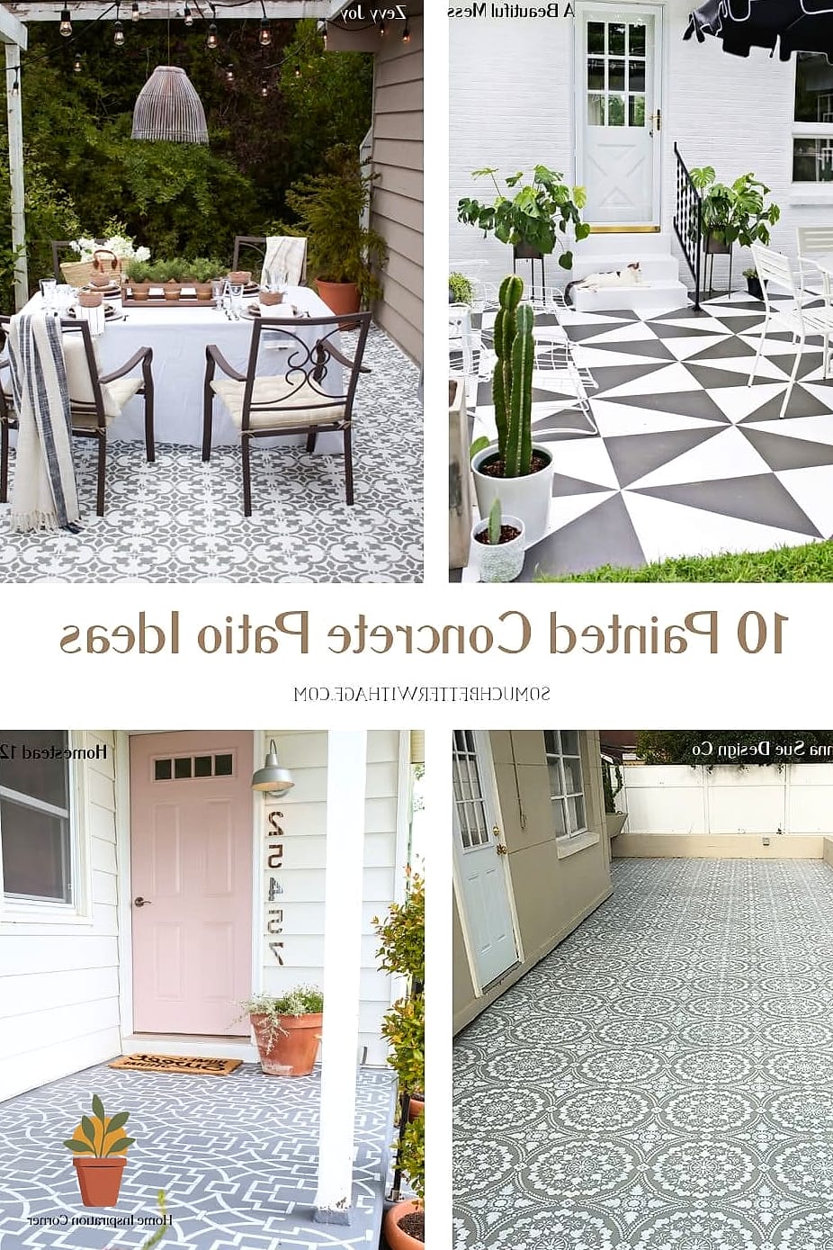 Painted Concrete Floor