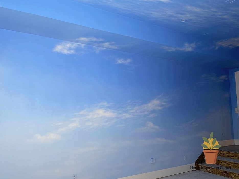 Painted Sky Murals with Stars
