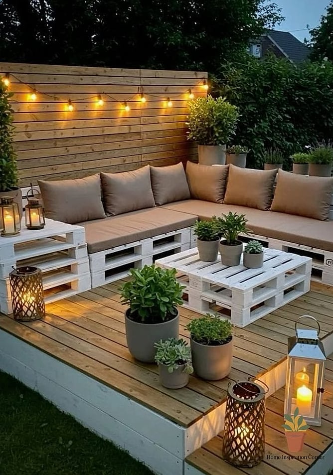 Pallet Wood Deck Flooring