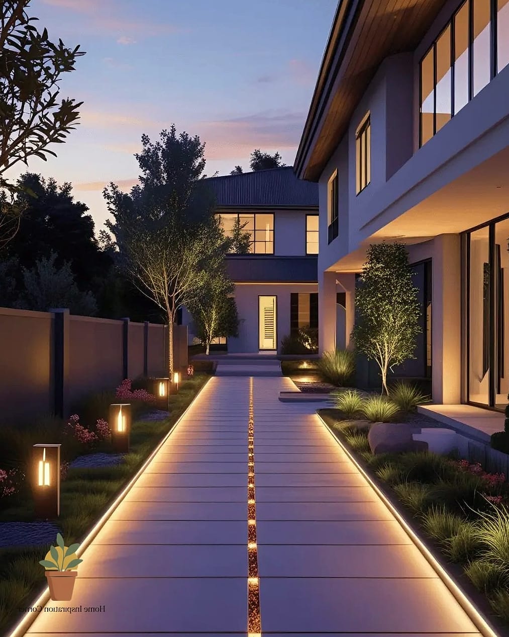 21 Outdoor Lighting Ideas Ideas to Upgrade Your Home This Weekend 12 Pathway Lighting with a Modern Twist