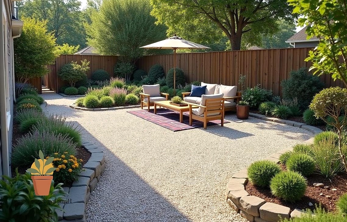 19 Backyard Patio Designs With Pool Makeovers That Look Incredibly Expensive 4 Pea Gravel Lounge Pockets Around the Pool