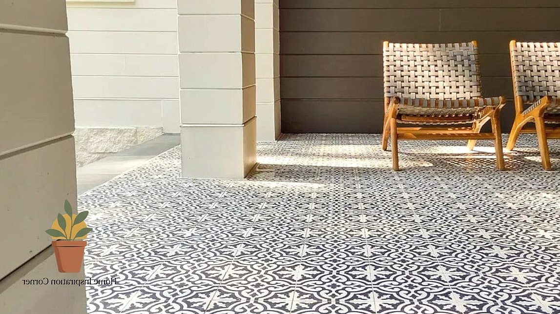 Peel-and-Stick Outdoor Tile for Renters