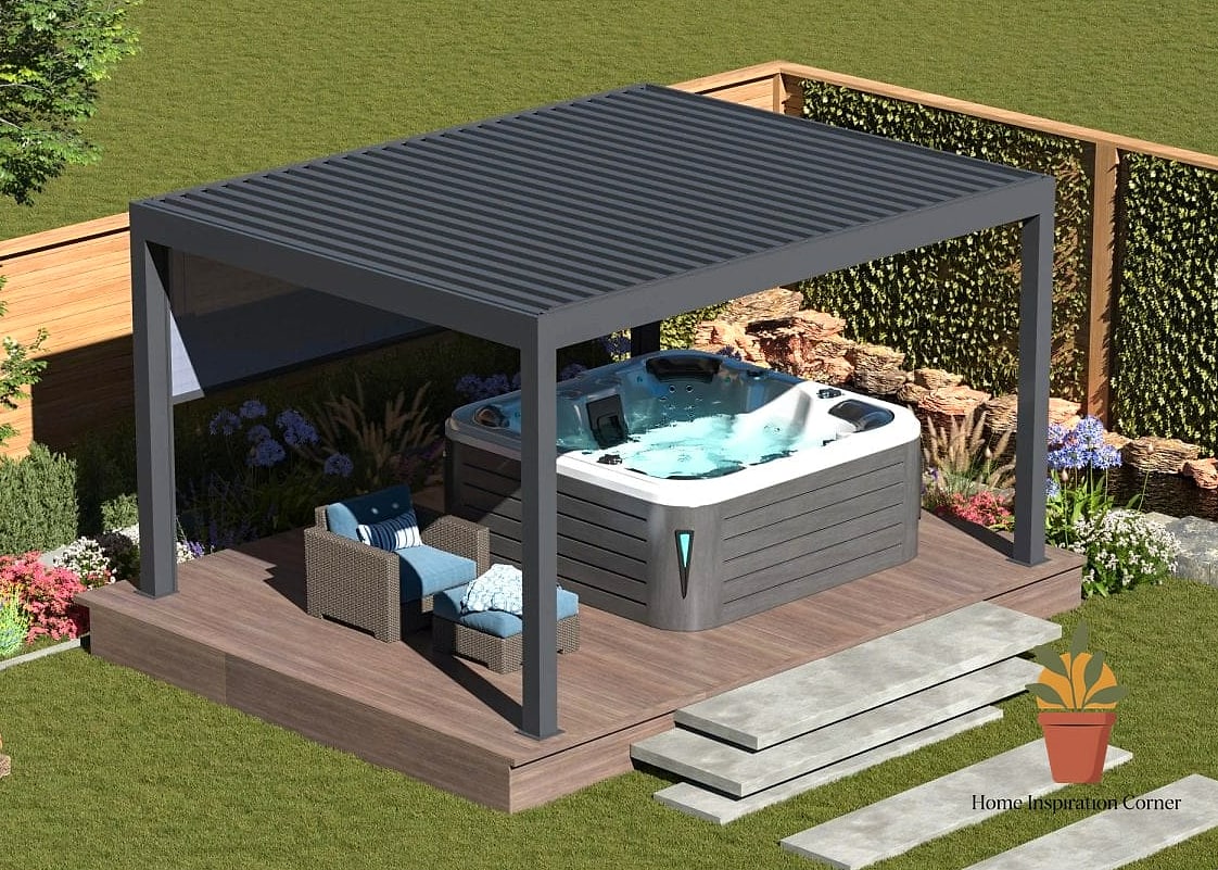 Pergola Overhead for Shade and Structure