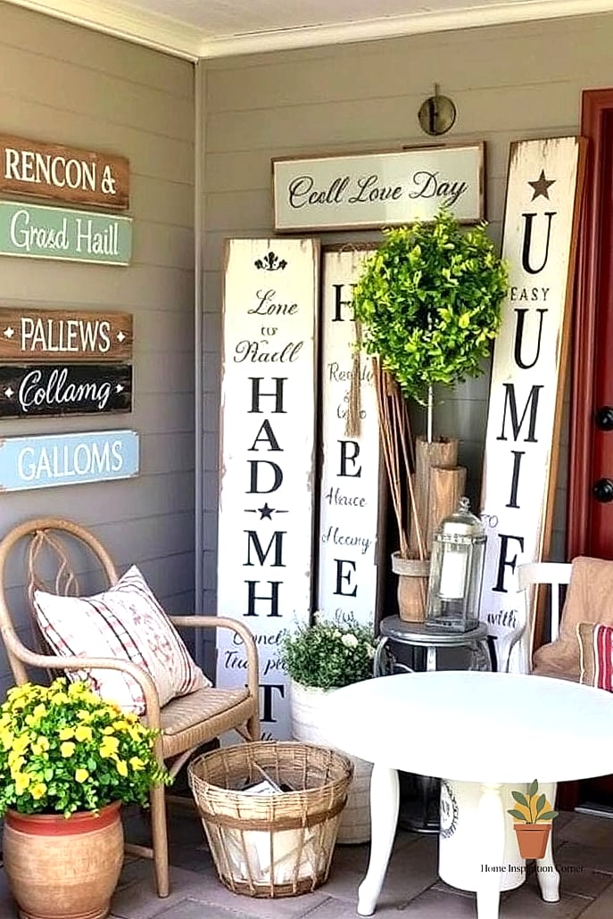 Personalized Touches with Art and Signage