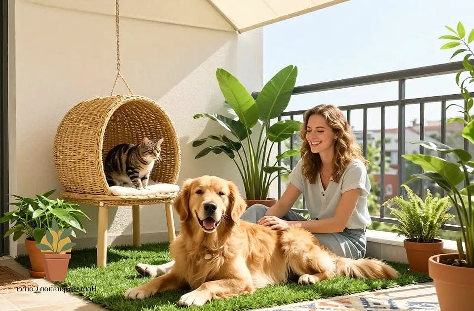 20 Balcony Poses Ideas That Will Transform Your Space 18 The Pet-Friendly Balcony