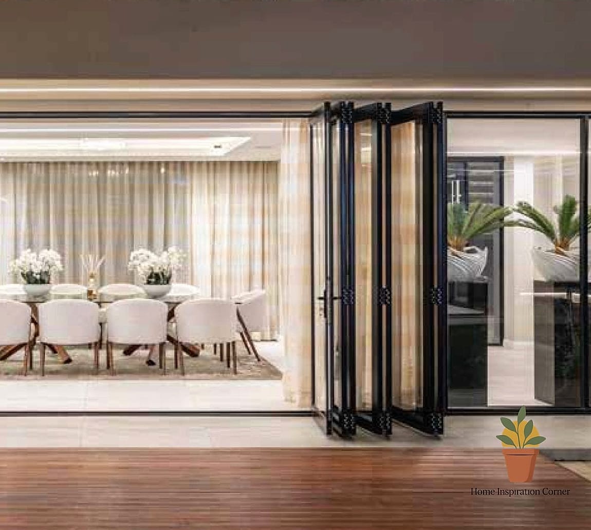 Pivot Doors for a Statement Entry