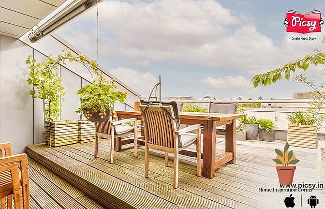 21 Terrace Photoshoot Ideas Before and After Transformations to Inspire 4 Plain Railing to Vertical Garden Wall