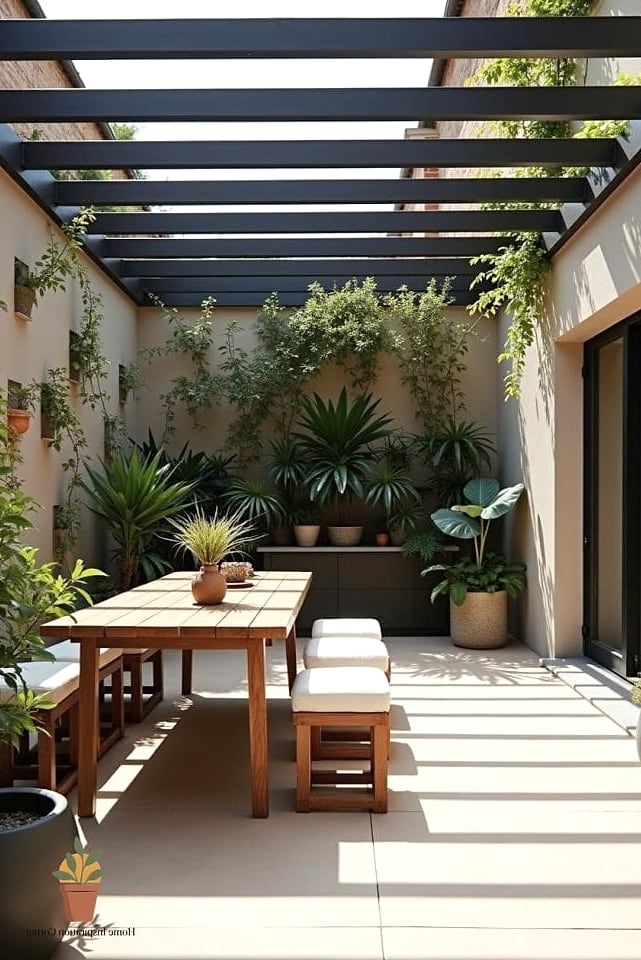22 Terrace Decoration Before and After Transformations to Inspire 5 Plain Walls Get a Vertical Garden Makeover