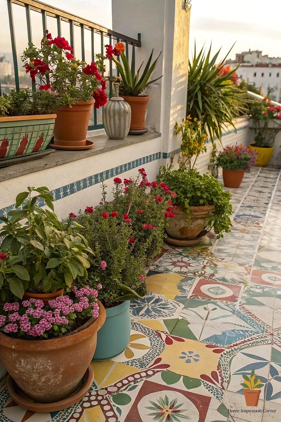 Playful Encaustic-Style Patterns