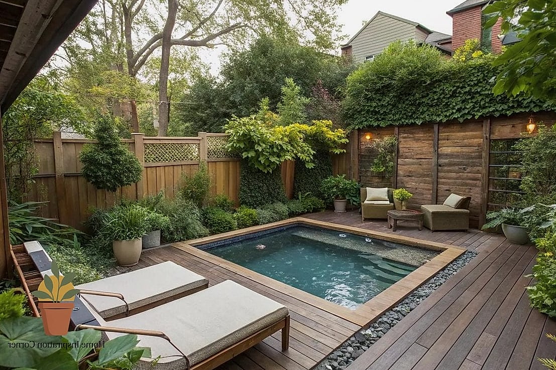 Plunge Pool for Small Yards