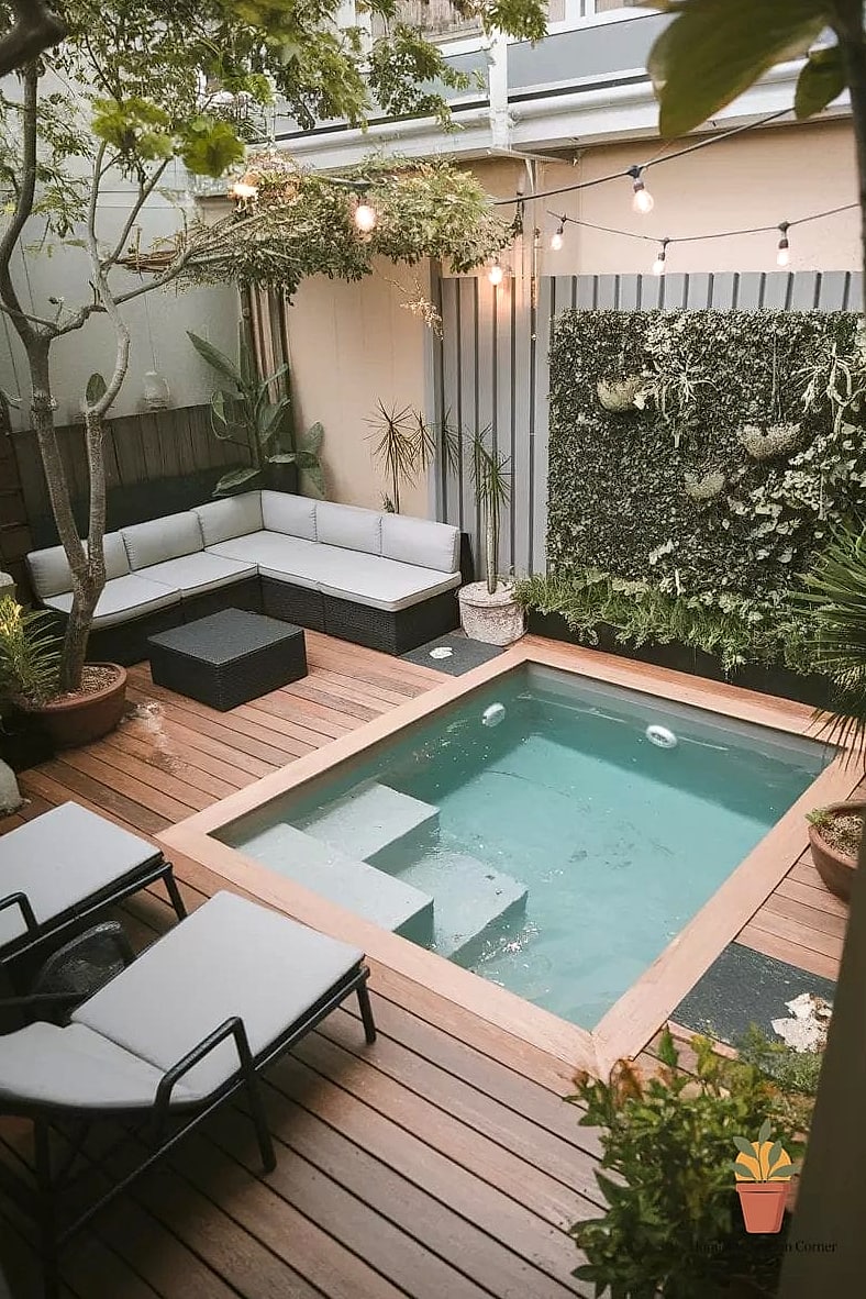 Plunge Pools for Compact Lots