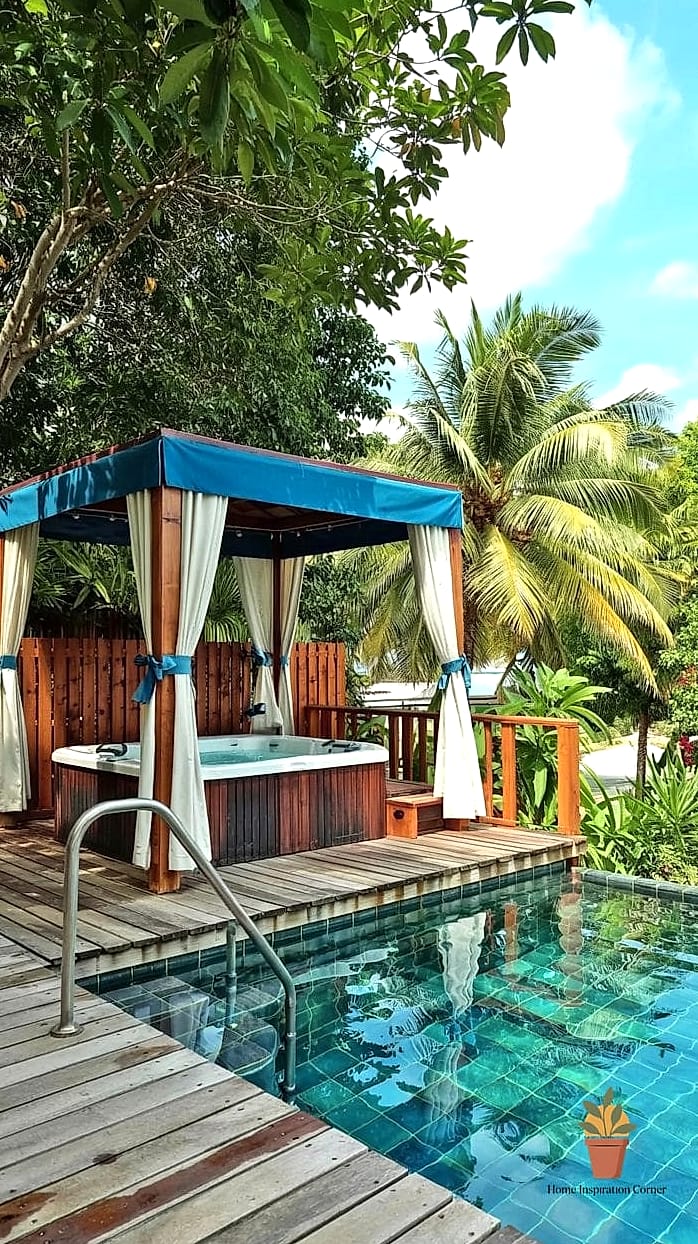 Poolside Cabana Setup