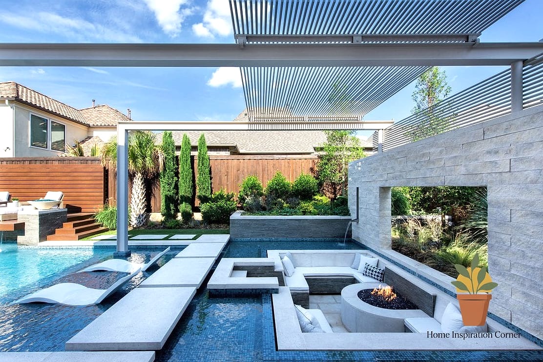 Poolside Deck with Ipe Wood