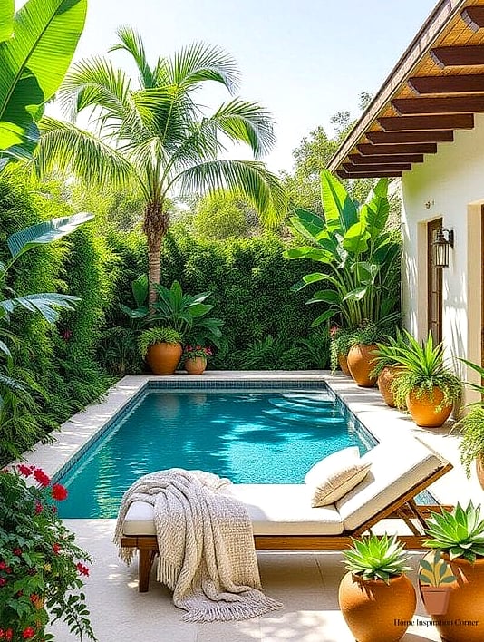 Potted Greenery and Tropical Plants