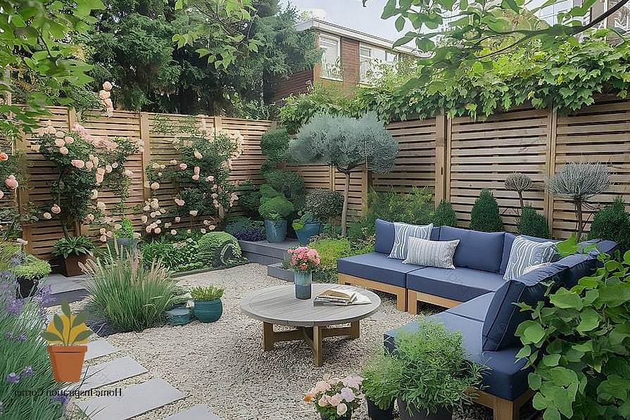 Potted Plants and Greenery Grouped in Odd Numbers