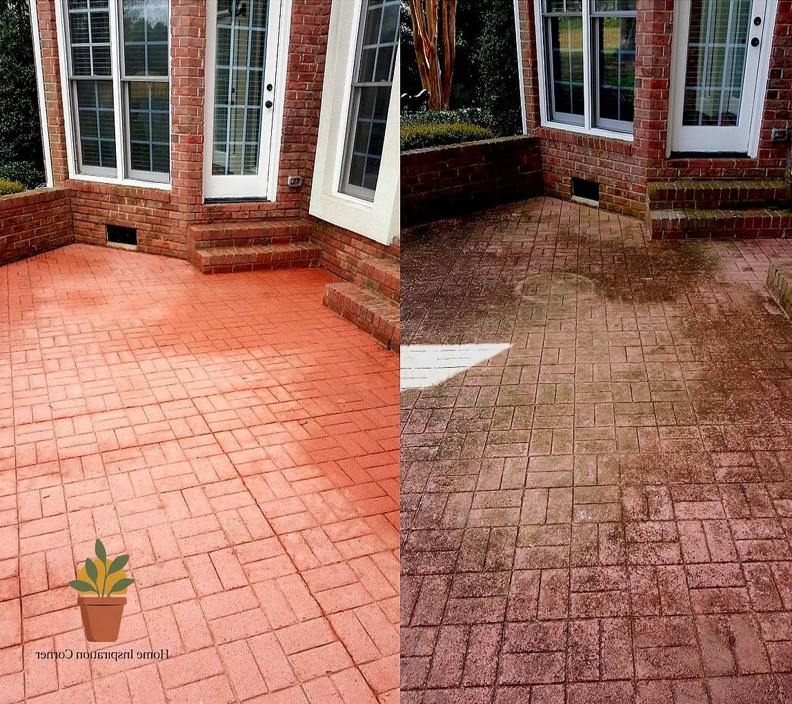 The Power-Washed Concrete Slab