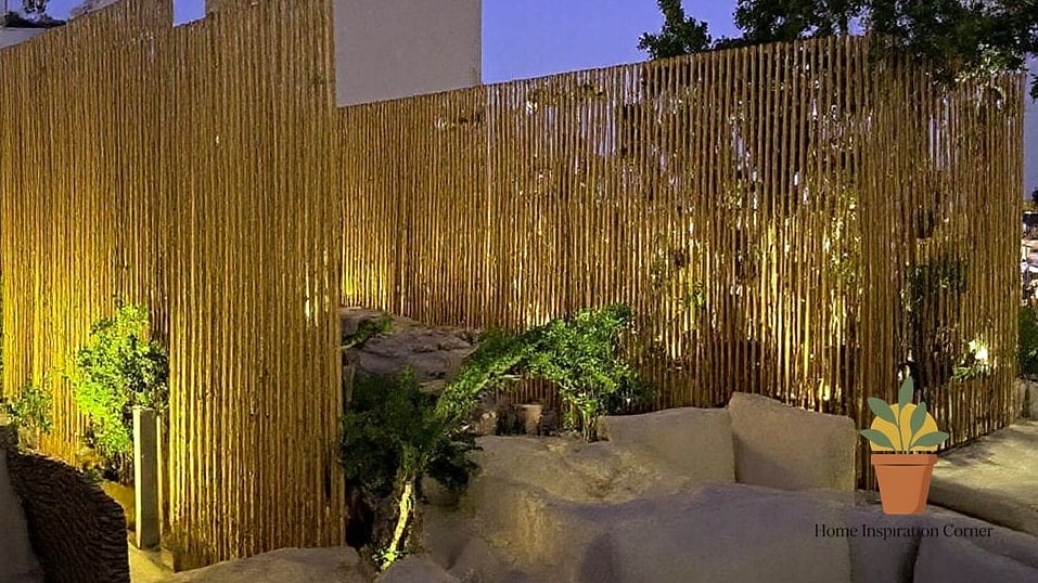 19 Terrace Decor Before and After Transformations to Inspire 14 No Privacy to Bamboo Privacy Fencing