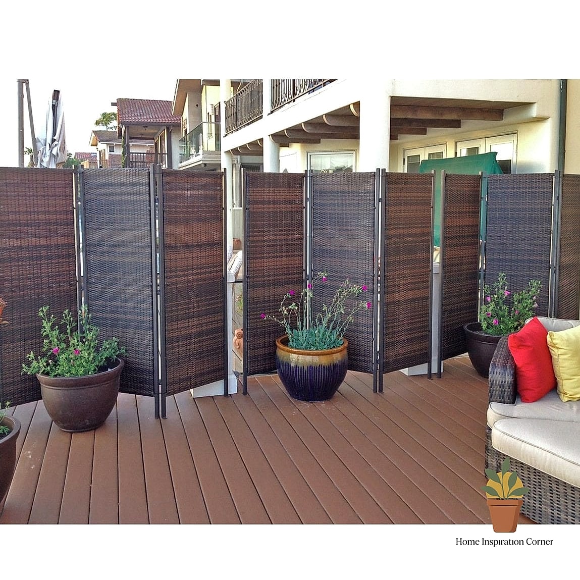 23 Small Outdoor Patio Ideas Designs You Need to See Right Now 10 Privacy Screen with Lattice