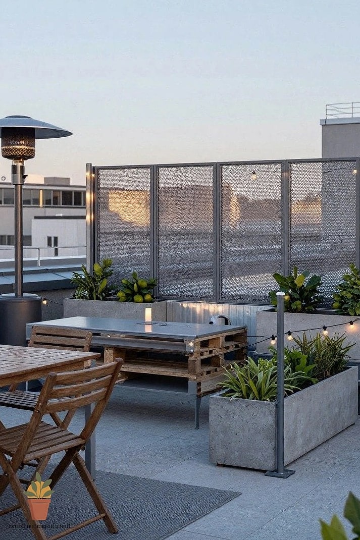 Privacy Screens with Built-In Style