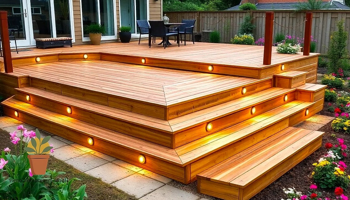 25 Stunning Patio Extension Ideas Ideas for Every Budget 5 Raised Wood Deck Attachment