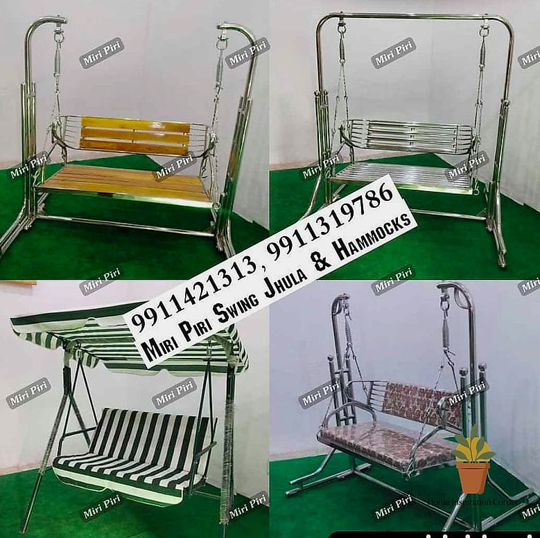 Rattan Basket Swing