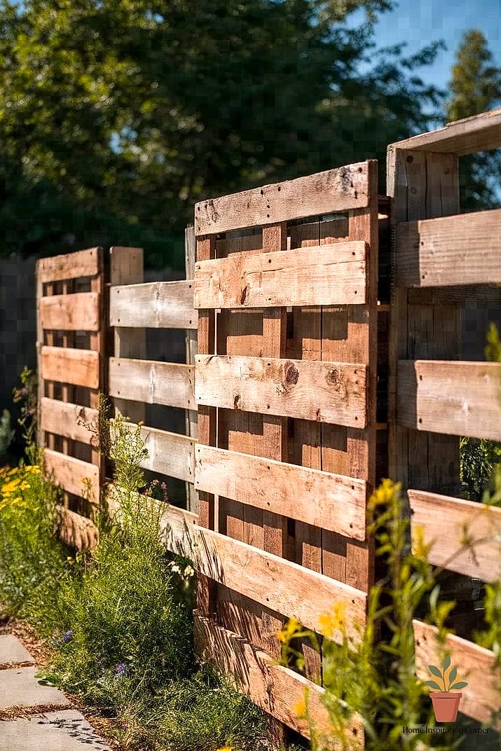 Reclaimed Wood Fence