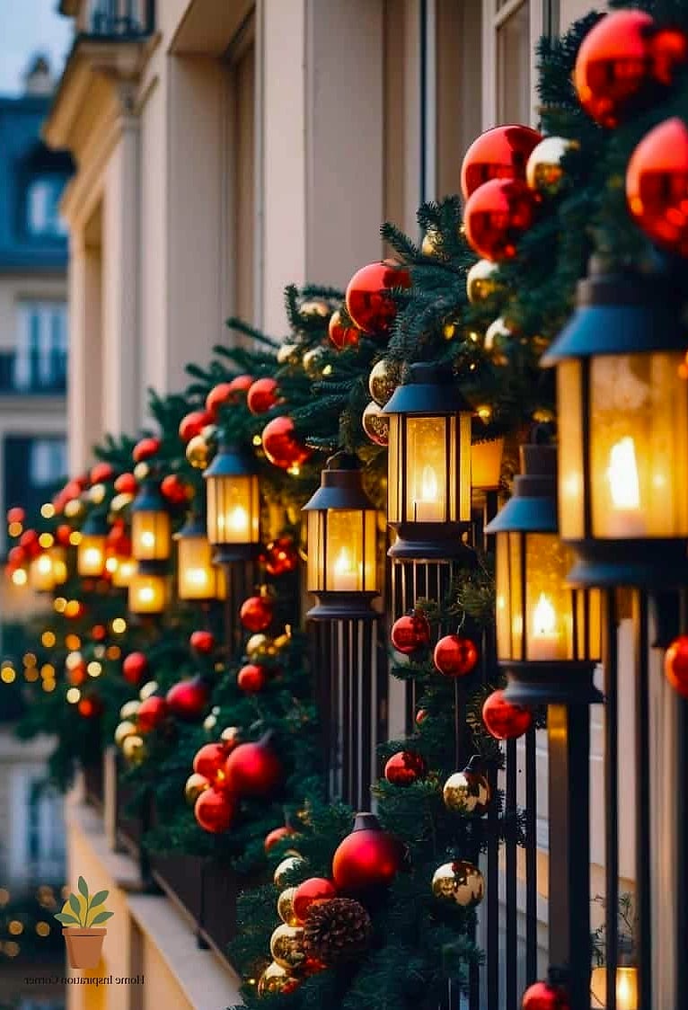 Red and Gold Ribbon Accents