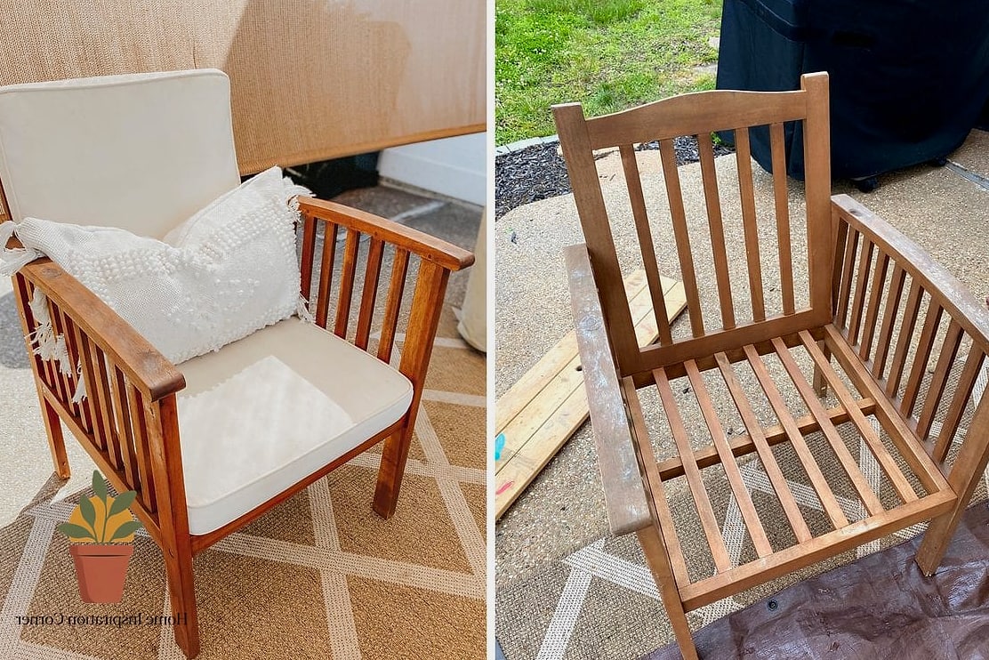 Refinished Wood with Teak Oil
