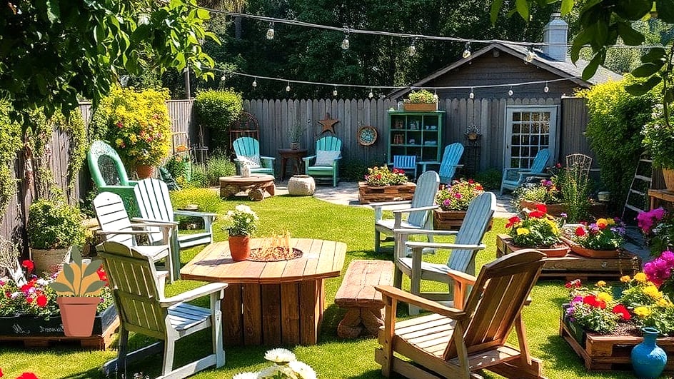 Repainted Thrift-Store Furniture