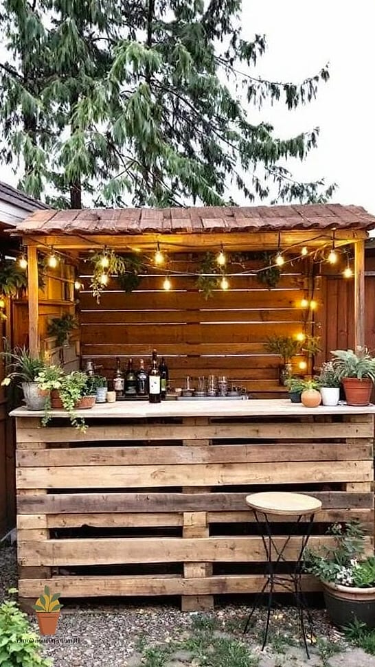 Repurposed Bar Cart as a Mobile Prep Station