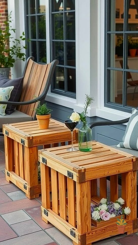 Repurposed Crate and Pallet Furniture