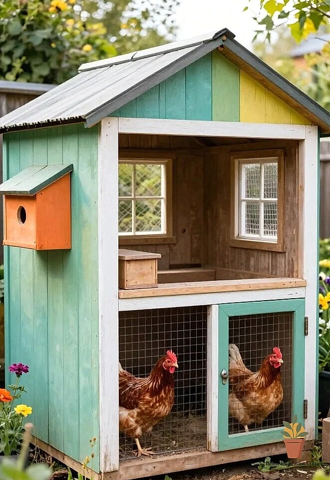 The Repurposed Shed Coop