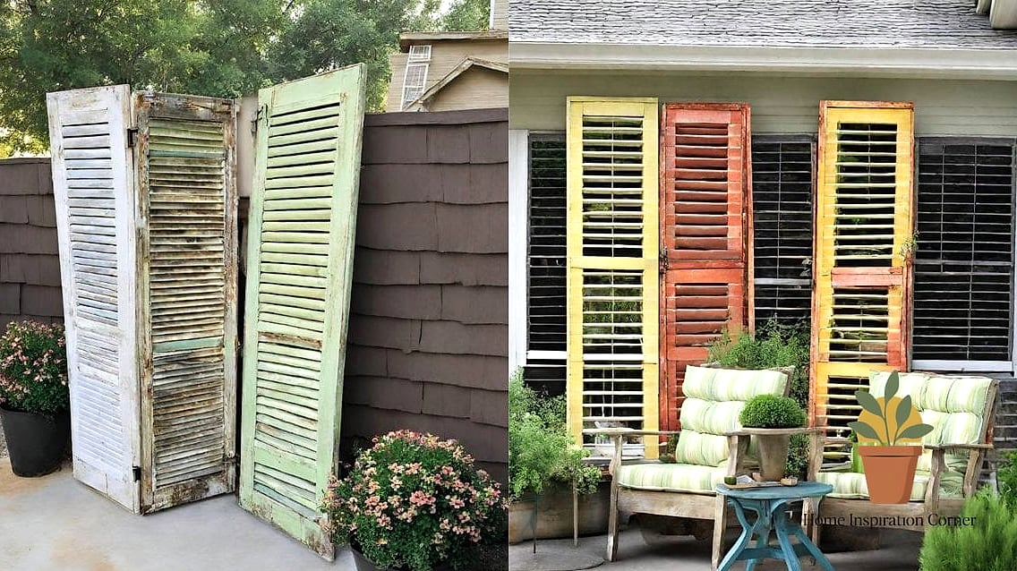 Repurposed Shutters or Doors