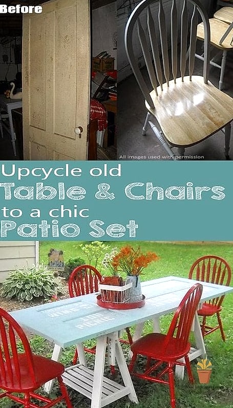 Repurposed Vintage Chairs