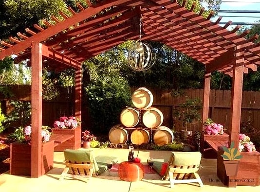 Repurposed Wine Crates as Modular Storage