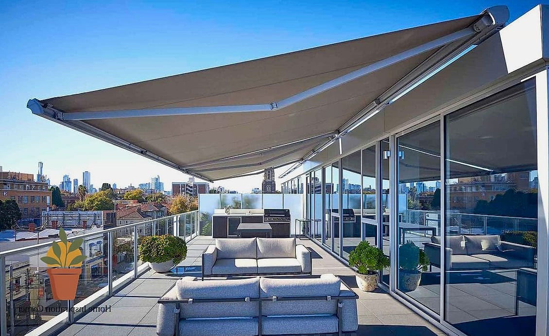 A Retractable Awning for Flexible Shade