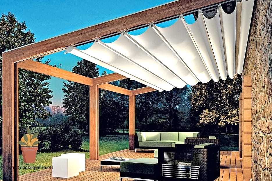 Retractable Canopy Pergola