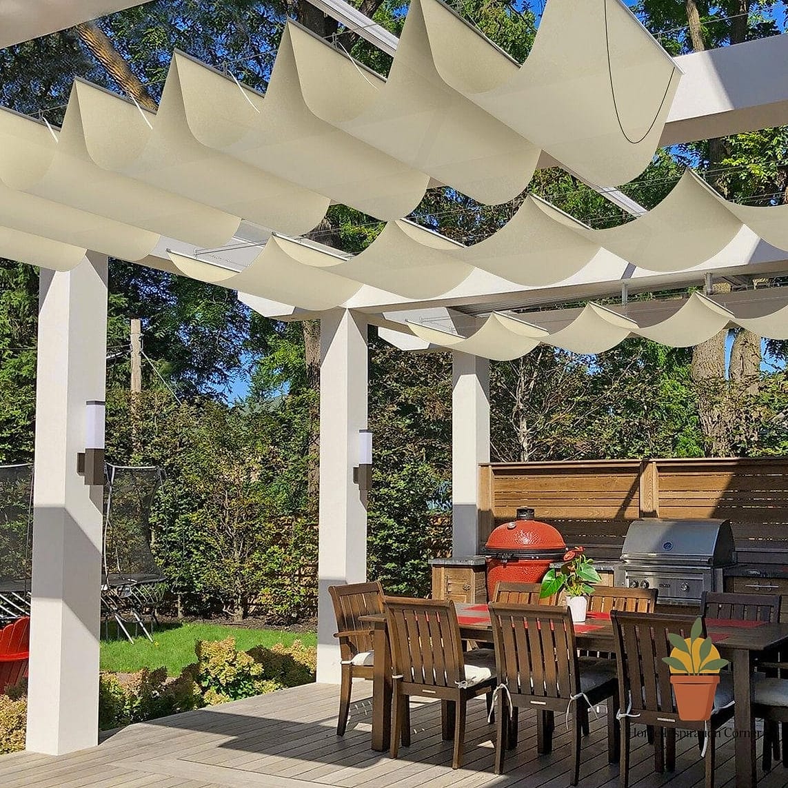 Retractable Fabric Canopy