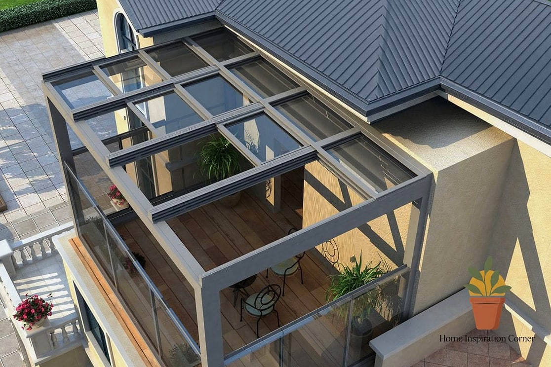 Retractable Skylight or Roof Vent