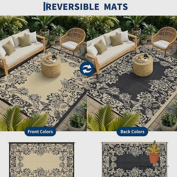 Reversible Rugs for Easy Swaps