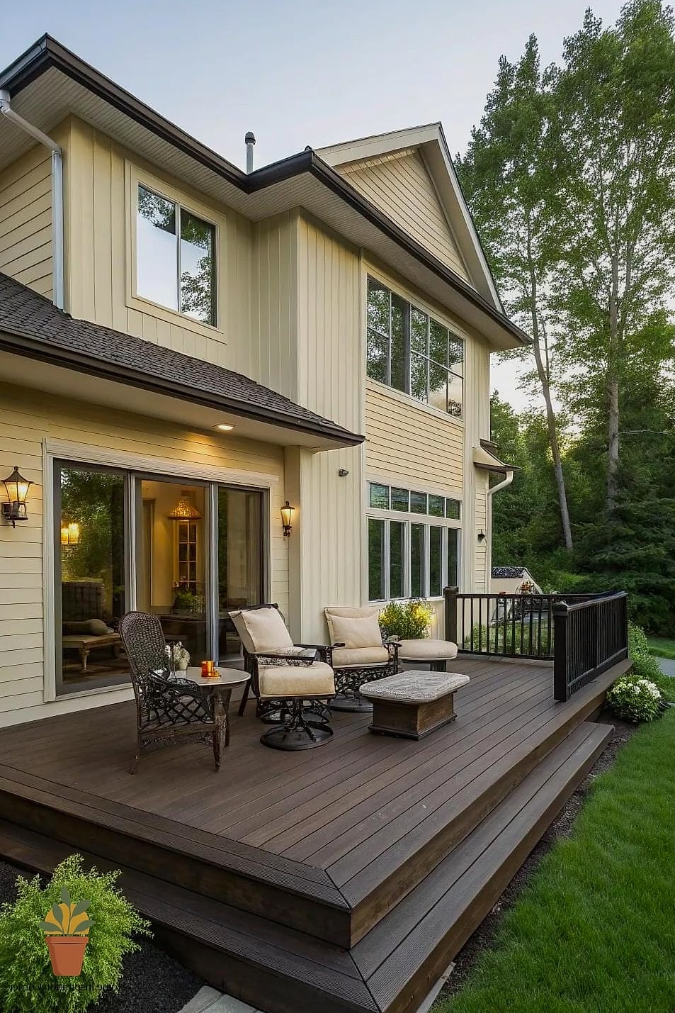 30 Deck Colors Ideas Paint Looks We're Obsessed With This Year 11 Rich Espresso Brown