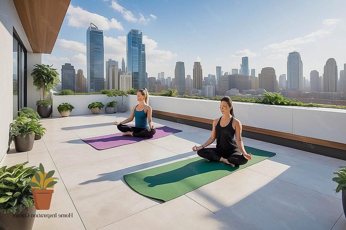 Rooftop Yoga or Meditation Space