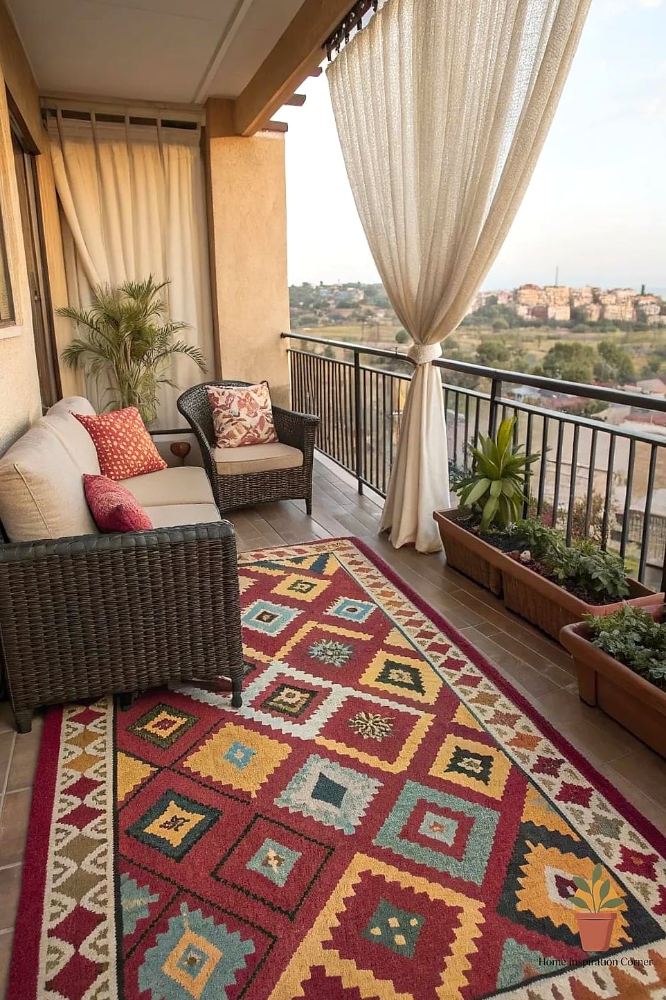 A Rug Made for Outdoor Use