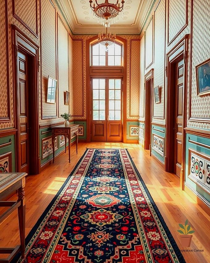 Runner Rugs in Traditional Patterns