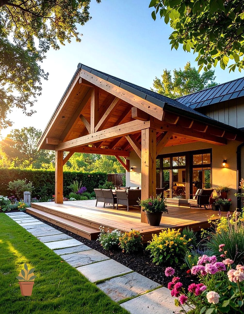 Rustic Barn-Style Roof